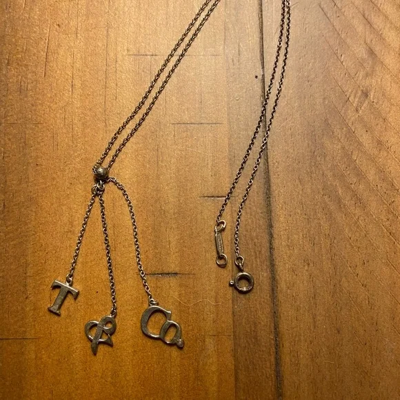 Tiffany & Co. Triple Drop Necklace- Retired - Picture 2 of 4